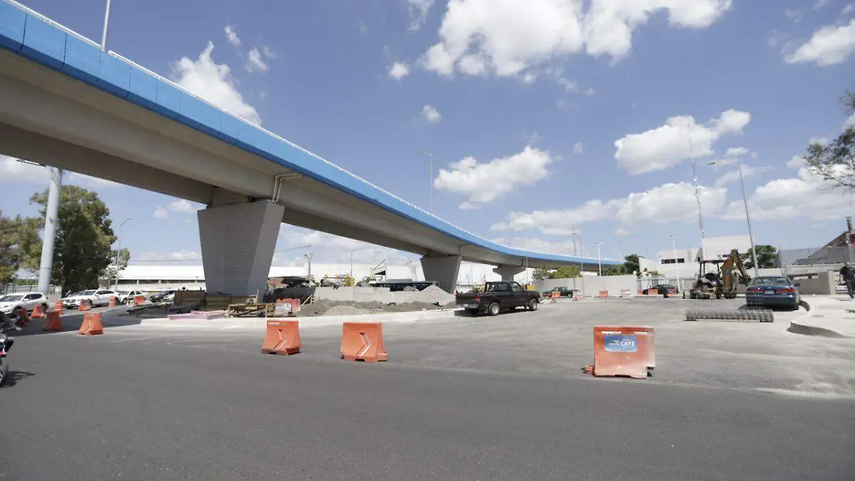 Obras viaducto poniente